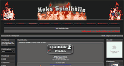 Desktop Screenshot of keksspielhoelle.de